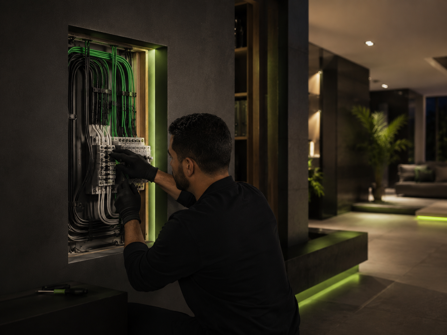 Wiring and rewiring